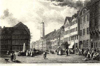 Goettingen Market Weender Street by Robert Batty